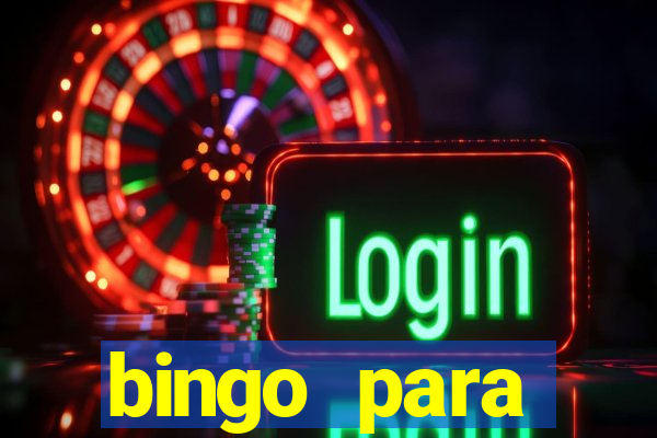 bingo para despedida de solteira para imprimir